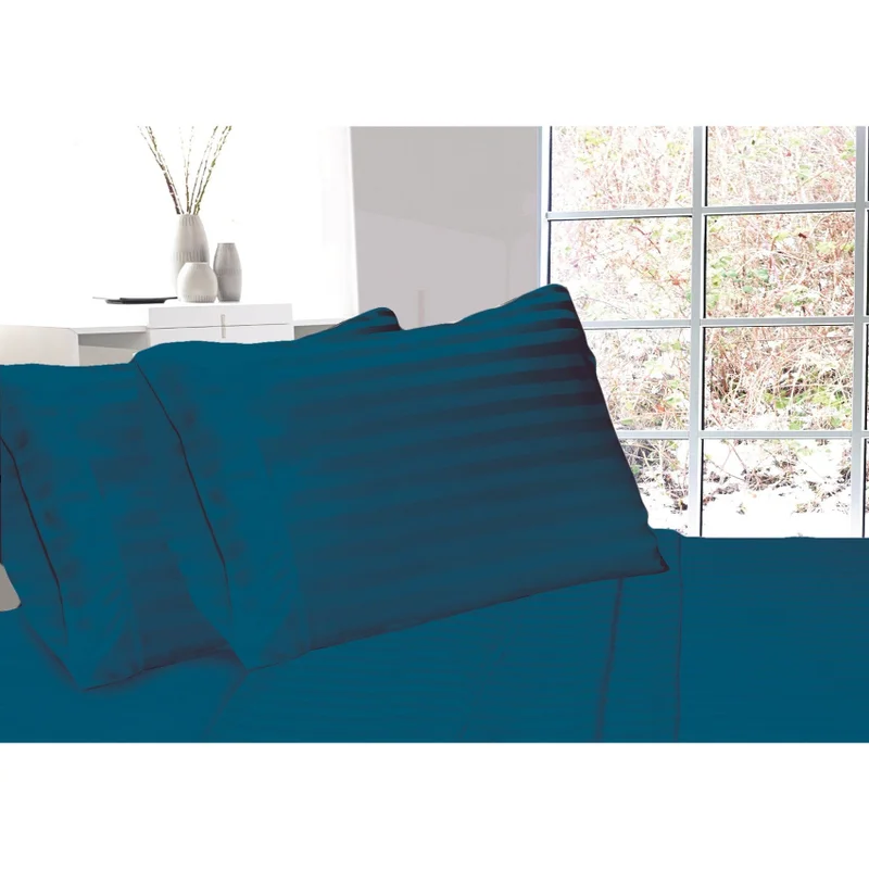 يسكن أغطية وسائد من القطن والخيزران